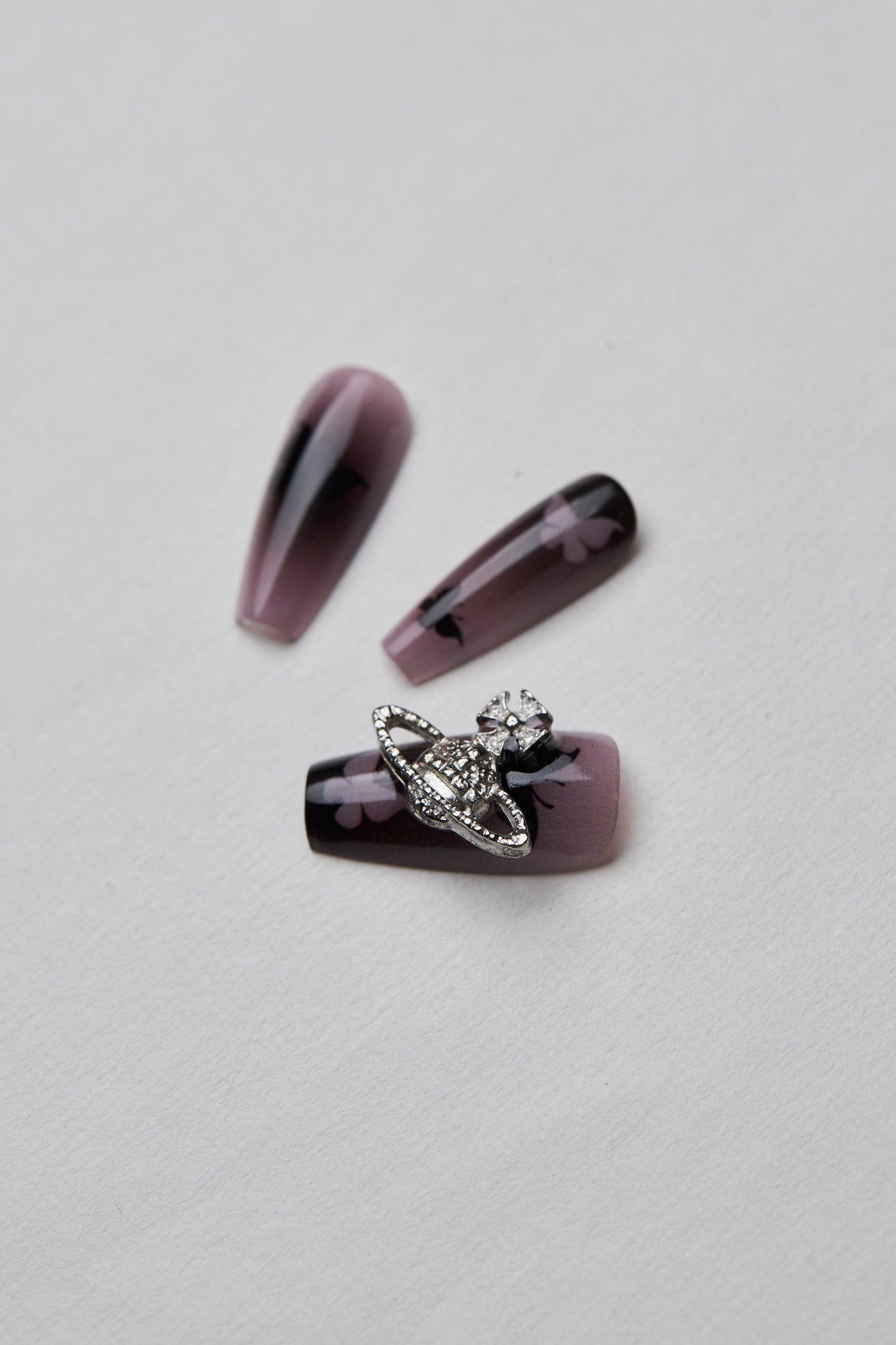 butterfly fly into saturn