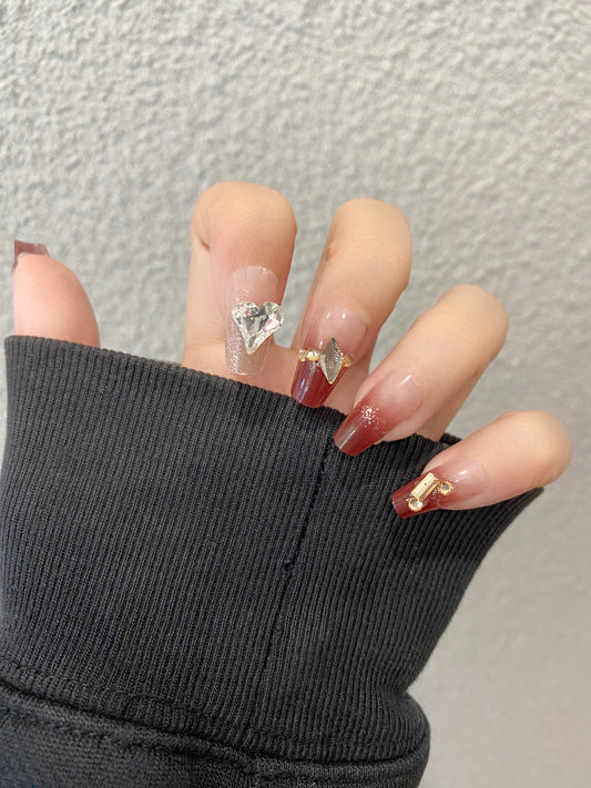 Cherry juice crushed ice