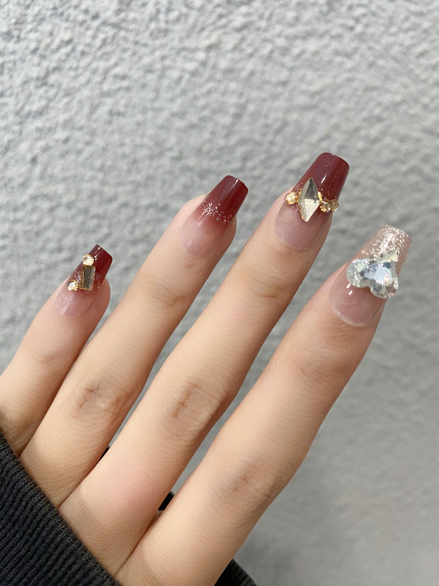 Cherry juice crushed ice