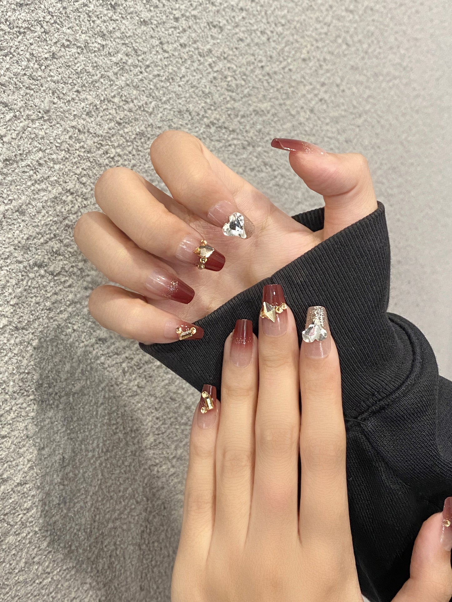 Cherry juice crushed ice